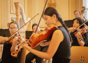 In der Siemens-Villa Berlin gibt das Orchester oft Konzerte